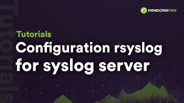 Configuration rsyslog for syslog server