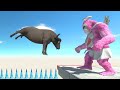 Who Can Reach Valentine Goro - Animal Revolt Battle Simulator