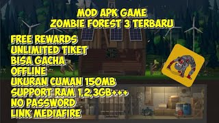 Game offline bertahan hidup dari ribuan zombie,cocok buat santai-santai, zombie forest 3 mod apk screenshot 4