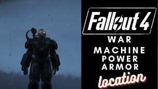 How To Find War Machine Power Armor