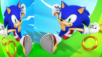 Sonic Dash - Endless Running & Racing Game - All Characters Unlocked - Android & IOS