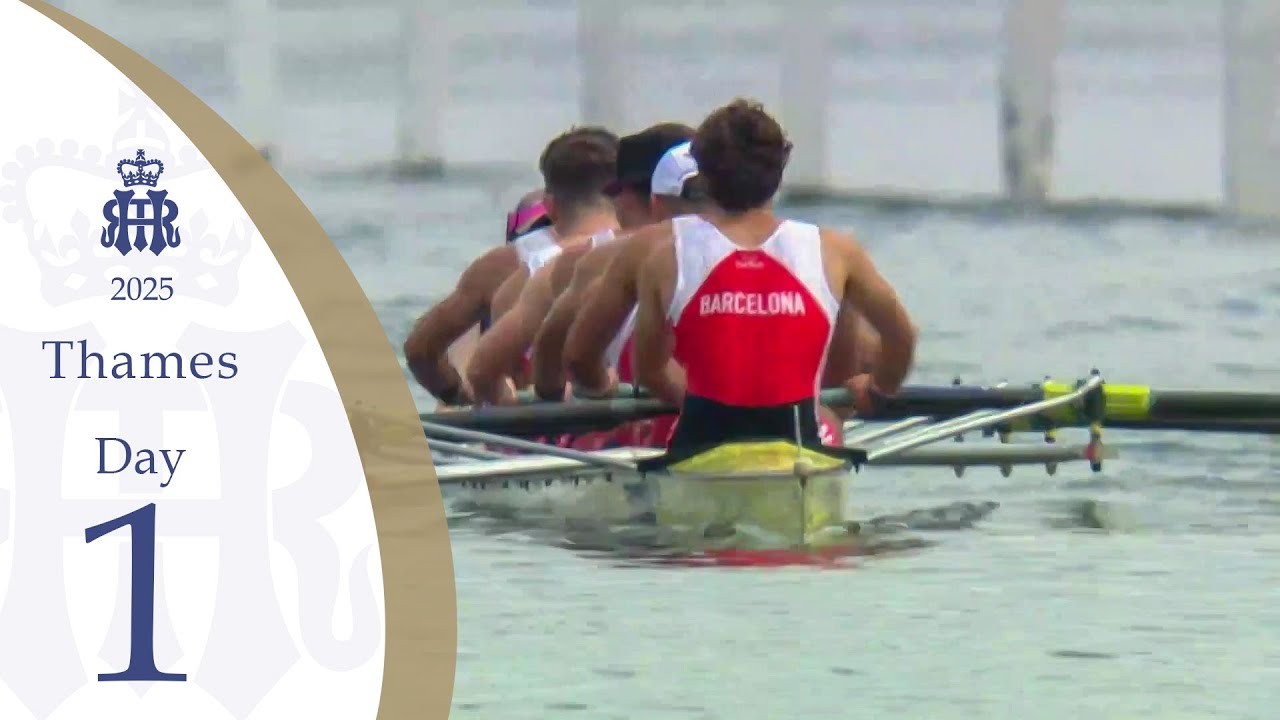 Barcelona C.R., ESP v K.A.R.Z.V. De Hoop - Thames | Henley 2025 Day 1