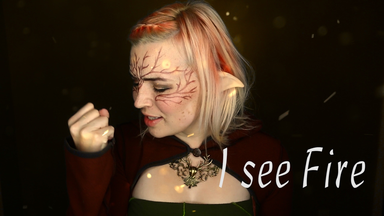 I See Fire (Ed Sheeran Cover) - As a Dalish Elf because WHY NOT?