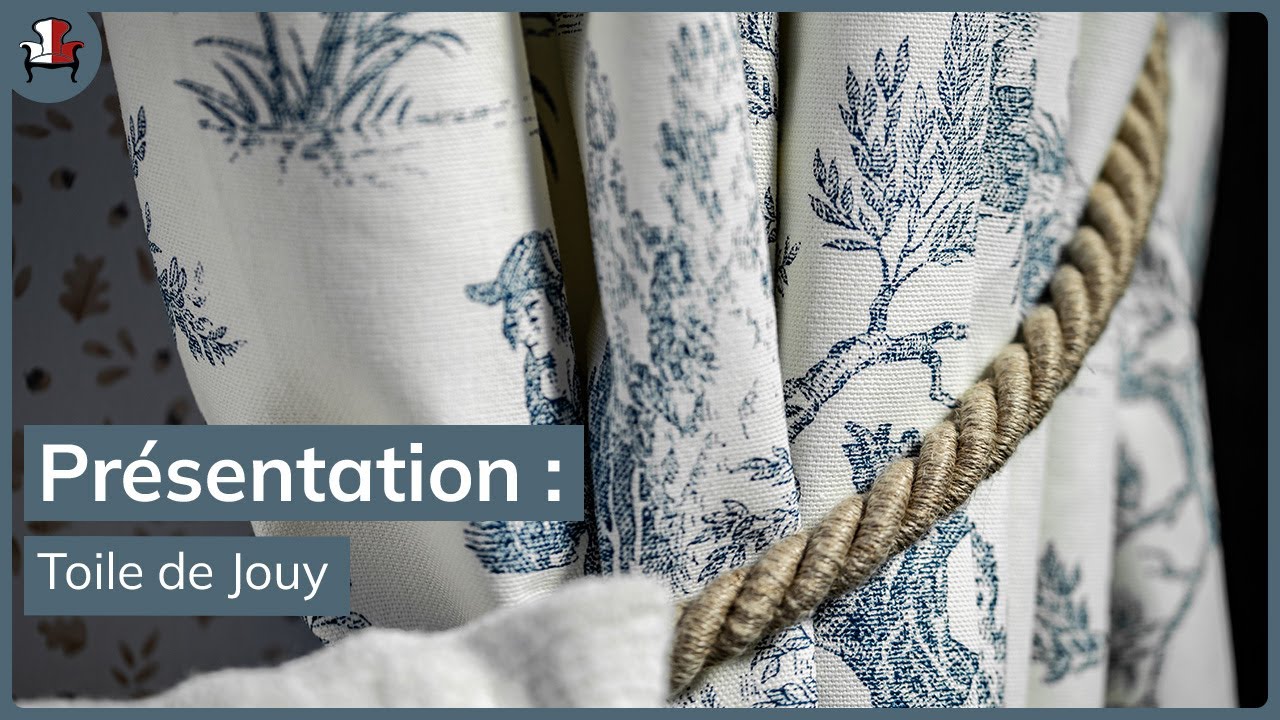 La toile de Jouy, un tissu indémodable - Elle Décoration