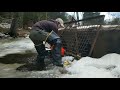 Unclogging Some Culverts, Winter Problems