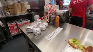 Working at Five Guys Grill - POV