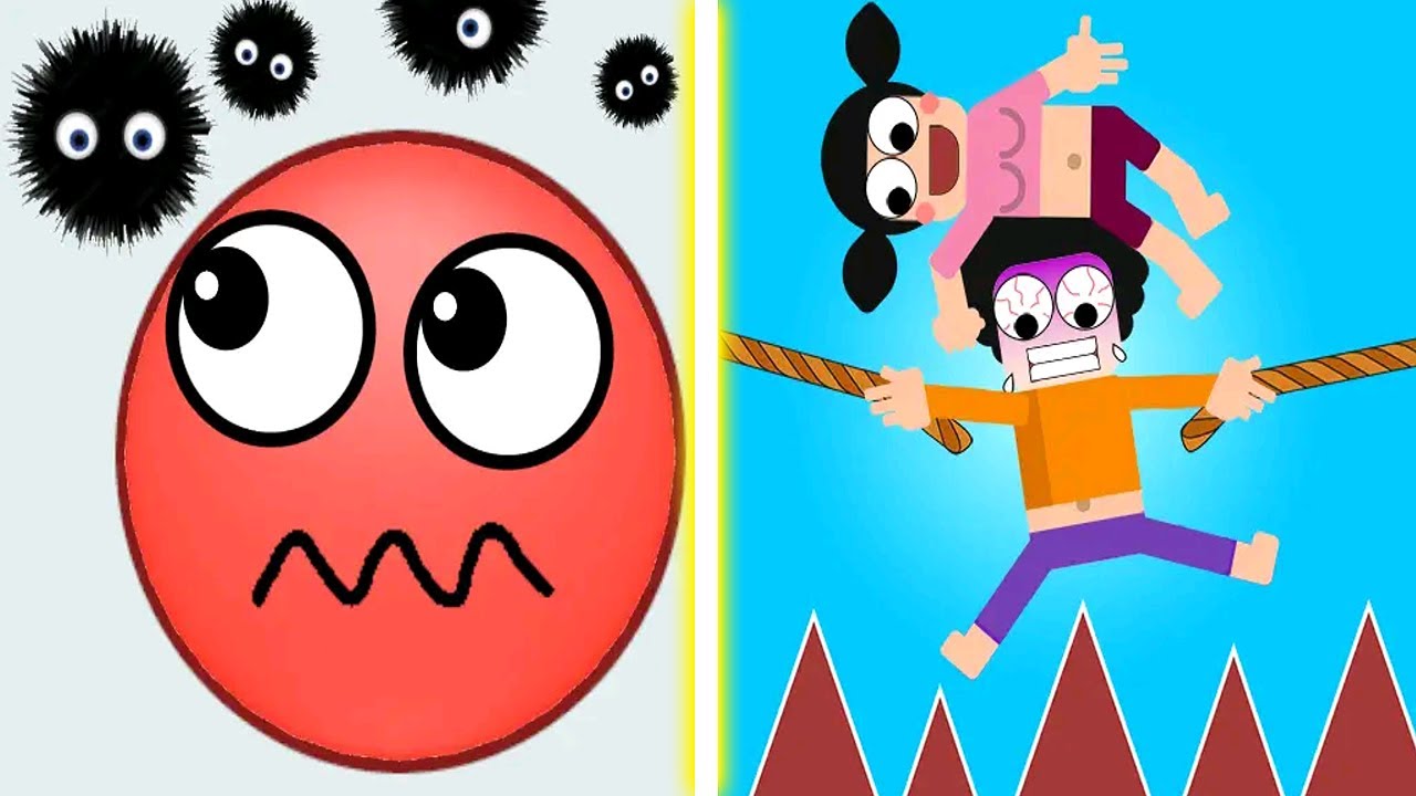 Hide Ball Vs Fall Boys - Walktrough Funny Gameplay, ASMR Best iOS Android Games