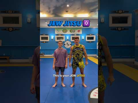 Jew Jitsu Arm Triangle ✡️💪 #JewJItsu