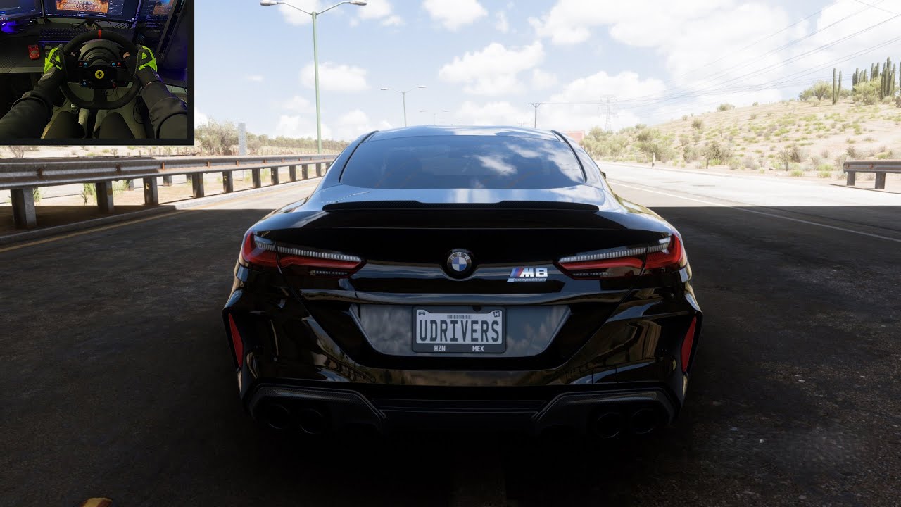 BMW M8 Competition 2022 | Steering Wheel Gameplay | Forza Horizon 5 | Thrustmaster T300 Ferrari