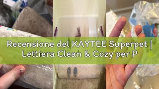 Recensione del KAYTEE Superpet | Lettiera Clean & Cozy per Piccoli Animali/roditori/criceti | Bianco
