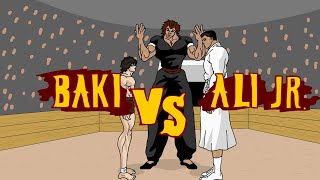 Баки против Али младшего Baki vs Ali jr [Baki/Баки]