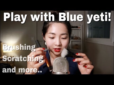 [한국어 Korean ASMR] 마이크 갖고놀기 (자극적 주의) 🤓 Play with Blue <strong>Yeti</strong> (Intense)