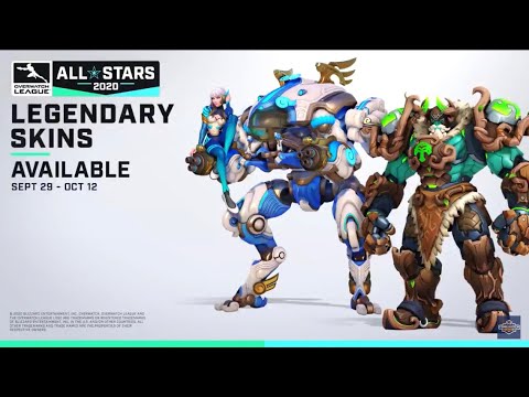 Overwatch League All Star Skins 2020 - YouTube