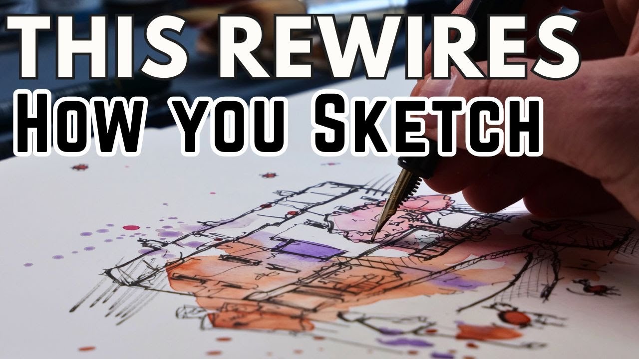 Better Than a Blank Page – Rewire Your Urban Sketching