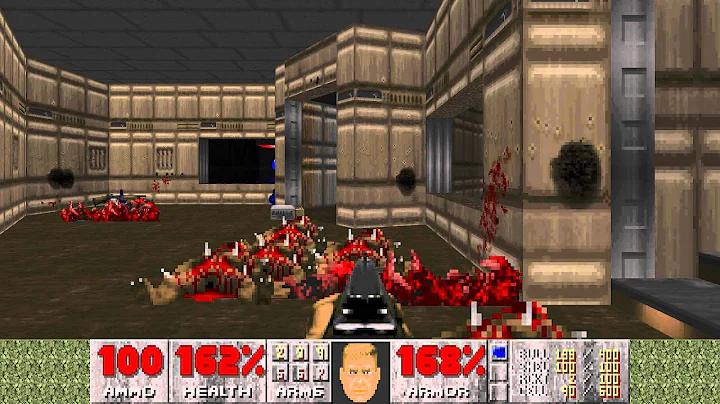 The Ultimate Doom - E1M3 - Toxin Refinery - UV Difficulty [HD]