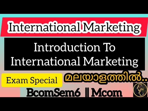 Introduction To International Marketing || International Marketing || Commerce Companion