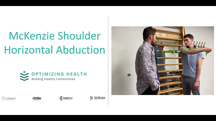 Shoulder Pain Rehab Exercise | McKenzie Shoulder Horizontal Abduction