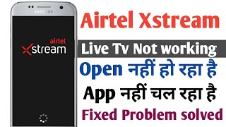 Airtel Xstream App Live Tv Not Working screenshot 1