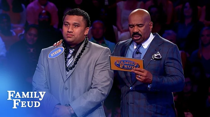 27 points on his FINAL ANSWER for $20,000? | Family Feud
