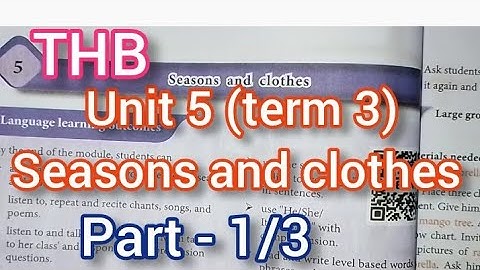 seasons and clothes|ennumezhuthum|how to teach english thb unit 5 term3 part 1/3 @Kalvi-Namkaiyil