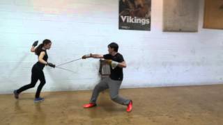Advanced Small Sword Exam September to December 2015 scene Dracula