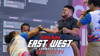 East vs West Asia Qualifiers Welterweight Right & Left Arm Category