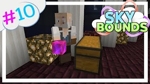 SETTING UP OUR SHOP! *FAST MONEY* | Minecraft Skybounds #10 (Season 1)