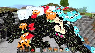 Pibby Glitch Custom Nextbots prt20 Minecraft PE