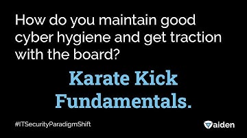 Maintaining Cyber Hygiene & Getting Traction with the Board