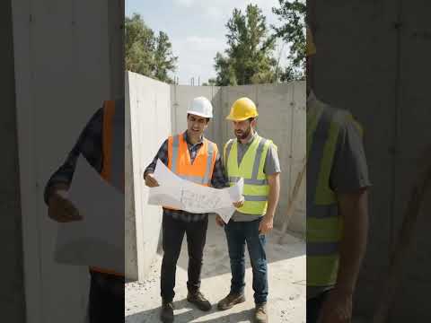Anteprima di Timelapse della Costruzione di una briglia di regimazione in calcestruzzo su un…