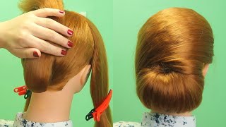 Easy Bun Hairstyle For Saree | Juda Hairstyle | Easy Hairstyle