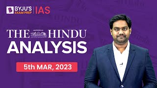 The Hindu Newspaper Analysis | 5 March 2023 | Current Affairs Today | Election Commission of India screenshot 4