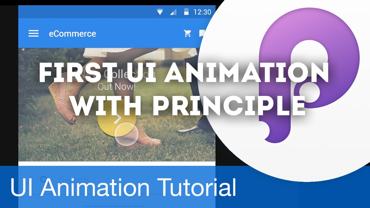 First UI Animation with Principle • UI/UX Animations with Principle &  Sketch (Tutorial) - YouTube