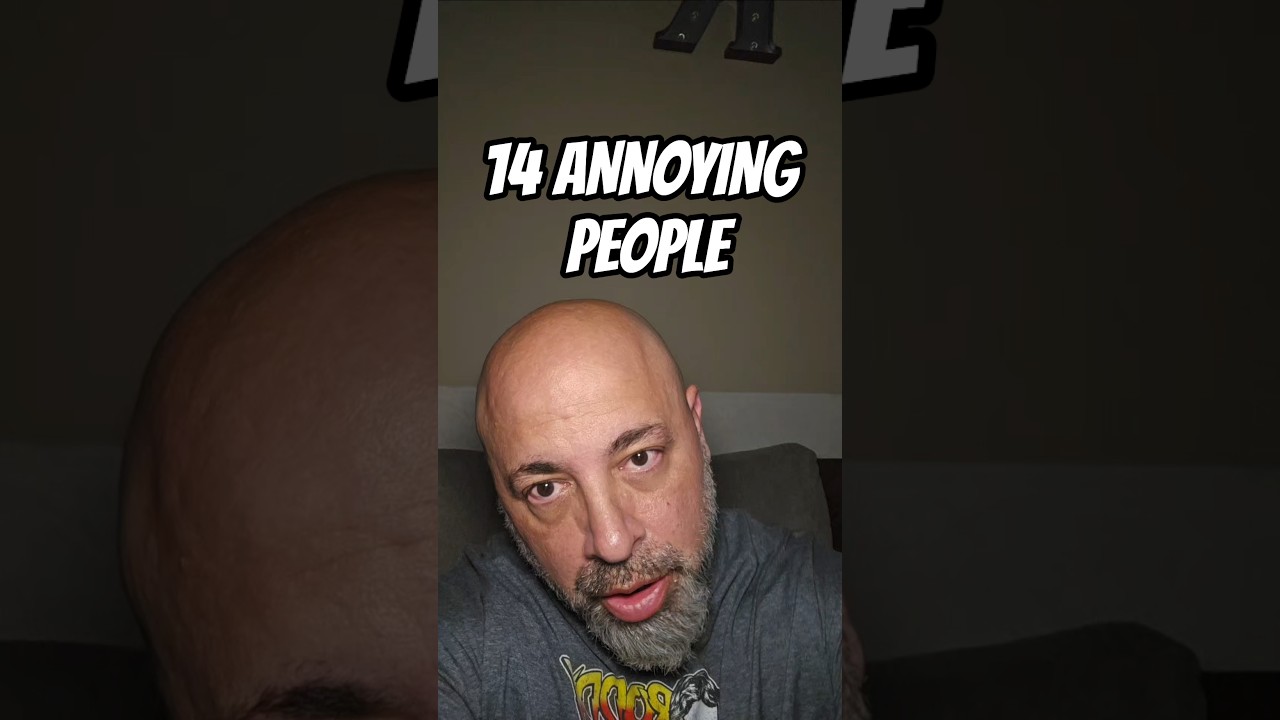 14 ANNOYING PEOPLE #genx #people #annoying #danregancomedy