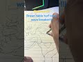 Drawn table turf card: wave breaker (Splatoon3)