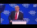 WATCH: Trump addresses World Economic Forum at Davos