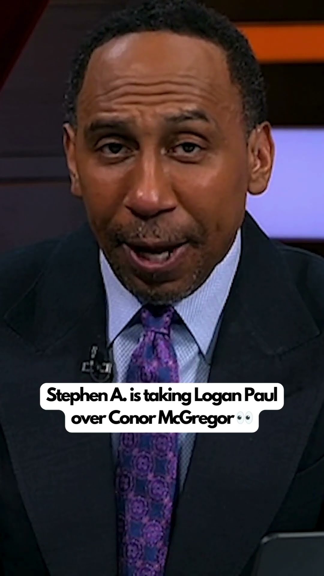 Stephen A. makes his pick for Logan Paul vs. Conor McGregor ?