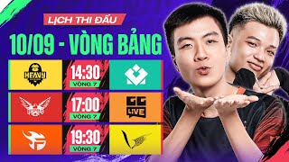 HEV VS MDH I HQ VS GGL I FL VS VGM - ĐTDV Mùa Đông 2023 | Vòng Bảng - 10/9