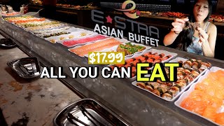 My Current Favorite Chinese Buffet in Houston | $17.99 All You Can Eat including Crawfish & Sushi!!