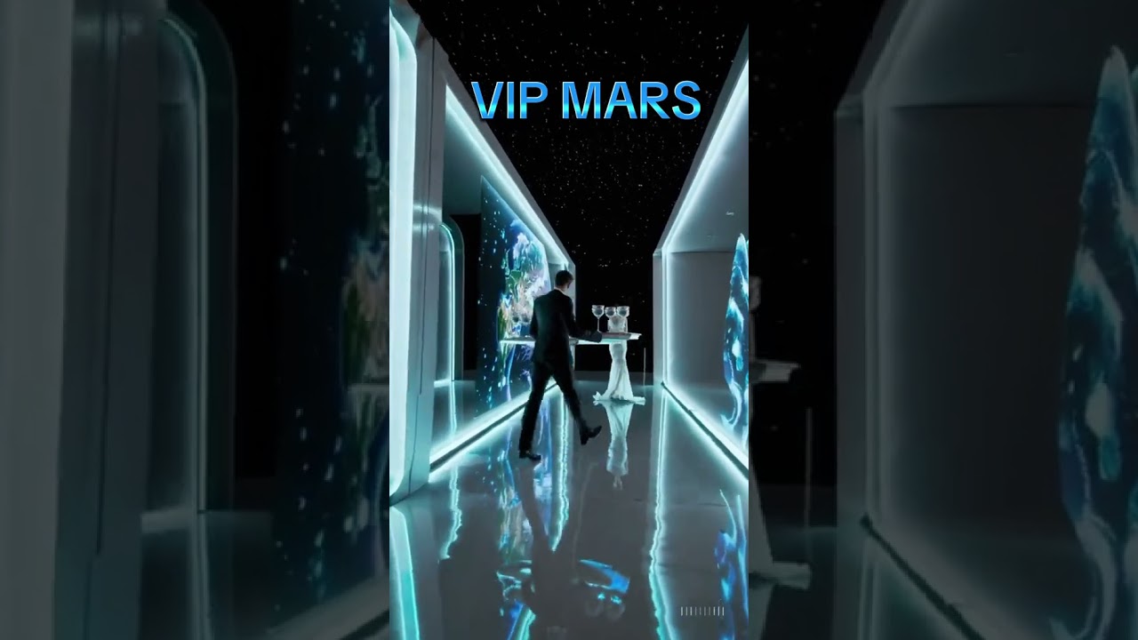 🚀🌌🤯 WOW! How AI Sees the Future: VIP Mars Luxury Space! Unreal Vision! 