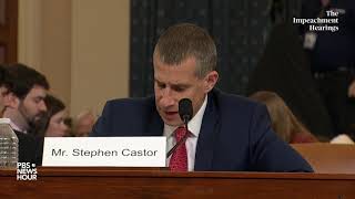 Watch Congressional Oversight Takes Longer Than 76 Days, Castor Says Trumps First Impeachment