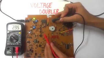 Voltage Doubler using 555 Timer IC