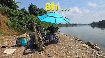 Câu cá Hiếu liêm ngày nước rút ,  bãi câu tuyệt đẹp