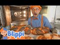Blippi Visits The Bakery | Educational Videos For Kids | Learning Healthy Eating