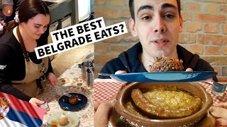 BELGRADE Food Tour | PREBRANAC, KNEDLE & Kobasice! | Belgrade's BEST FOOD! | Belgrade Eats