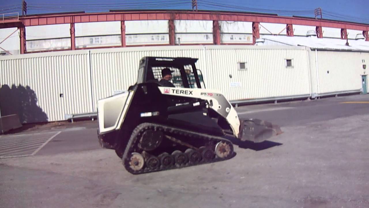 2010 Terex PT70 Skid Steer Track Loader For Sale YouTube