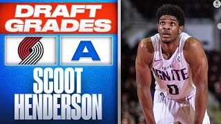 Scoot Henderson Selected No. 3 Overall by the Portland Trailblazers | 2023 NBA Draft | CBS Sports