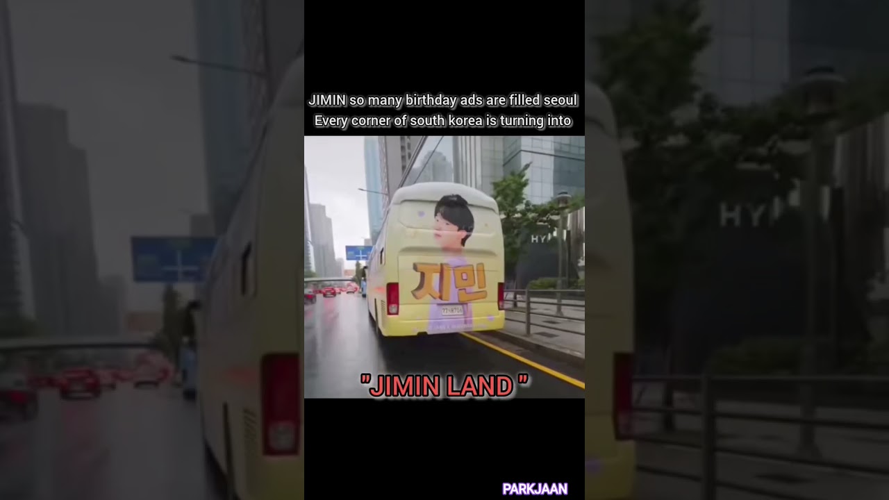 FR : jimin so many birthday ads are filled seoul.....!! 🥰HBD 🎁 JIMIN ll AESTHETIC ll EDIT ll BTS 💜