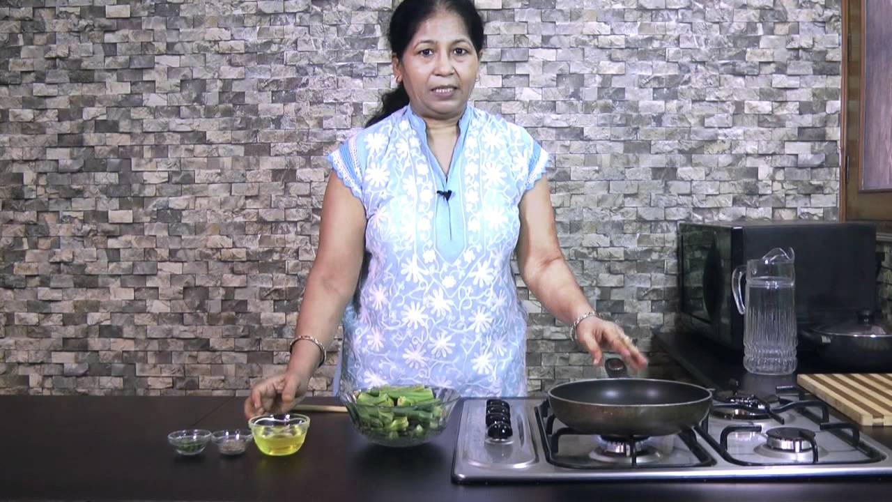 Stuffed Bhindi Recipe- Stuffed Okra- Bharwa Bhindi Masala | Nisha Madhulika