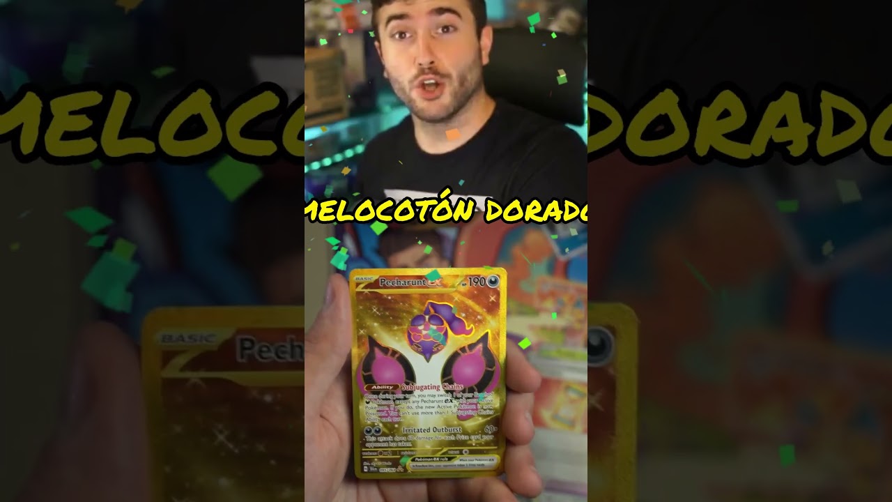 Me sale algo que Me Gusta MUCHO!! 🍑😍 Carta Pokémon GOLD!
